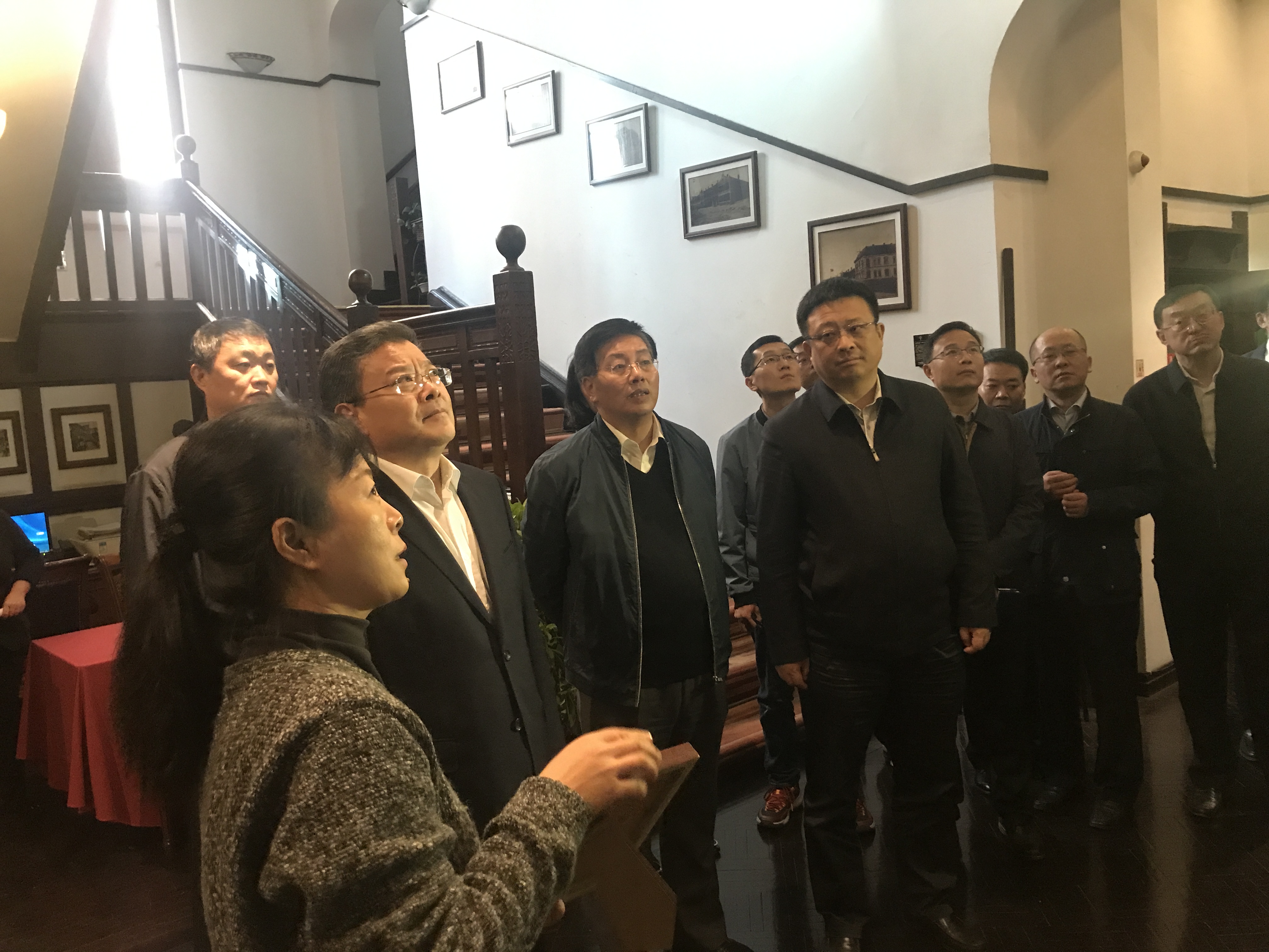 孟凡利市長調(diào)研城發(fā)集團中山路沿線建筑保護利用工作
